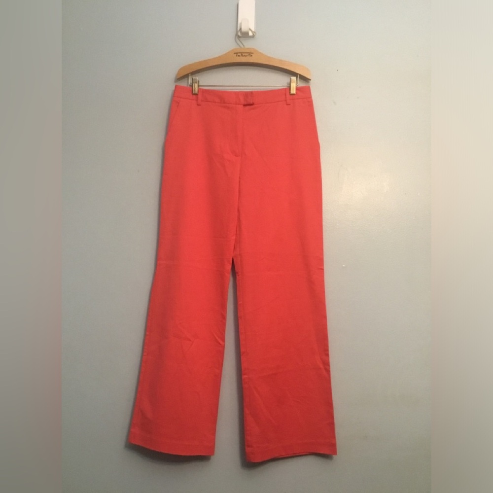 Coral Wide-Leg Trousers